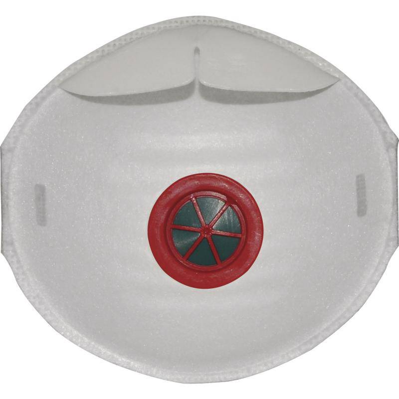 DeltaPlus M1300V2 FFP3 Disposable Moulded Half Face Mask with Valve (Pack of 10) - SecureHeights