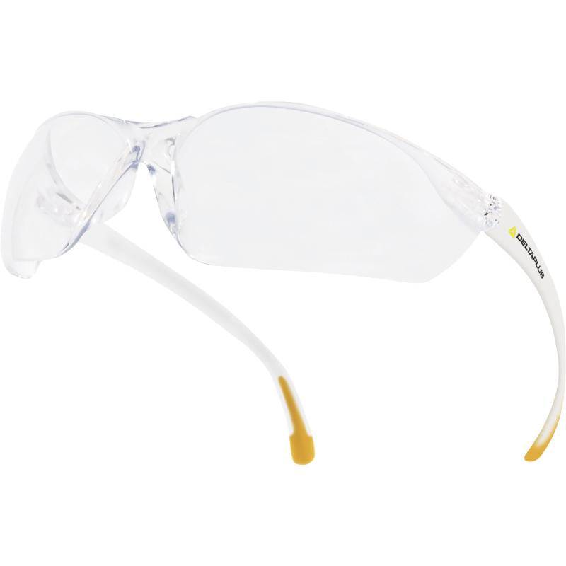 DeltaPlus MEIA CLEAR Polycarbonate Monobloc Safety Glasses (Pack of 10) MEIAIN - SecureHeights