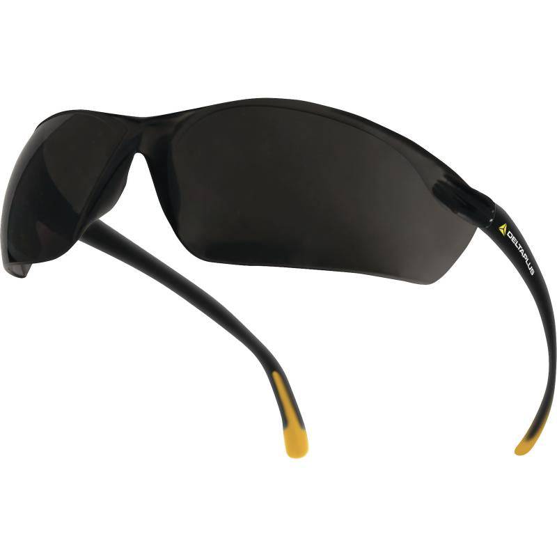 DeltaPlus MEIA SMOKE Polycarbonate Monobloc Safety Glasses (Pack of 10) MEIAFU - SecureHeights