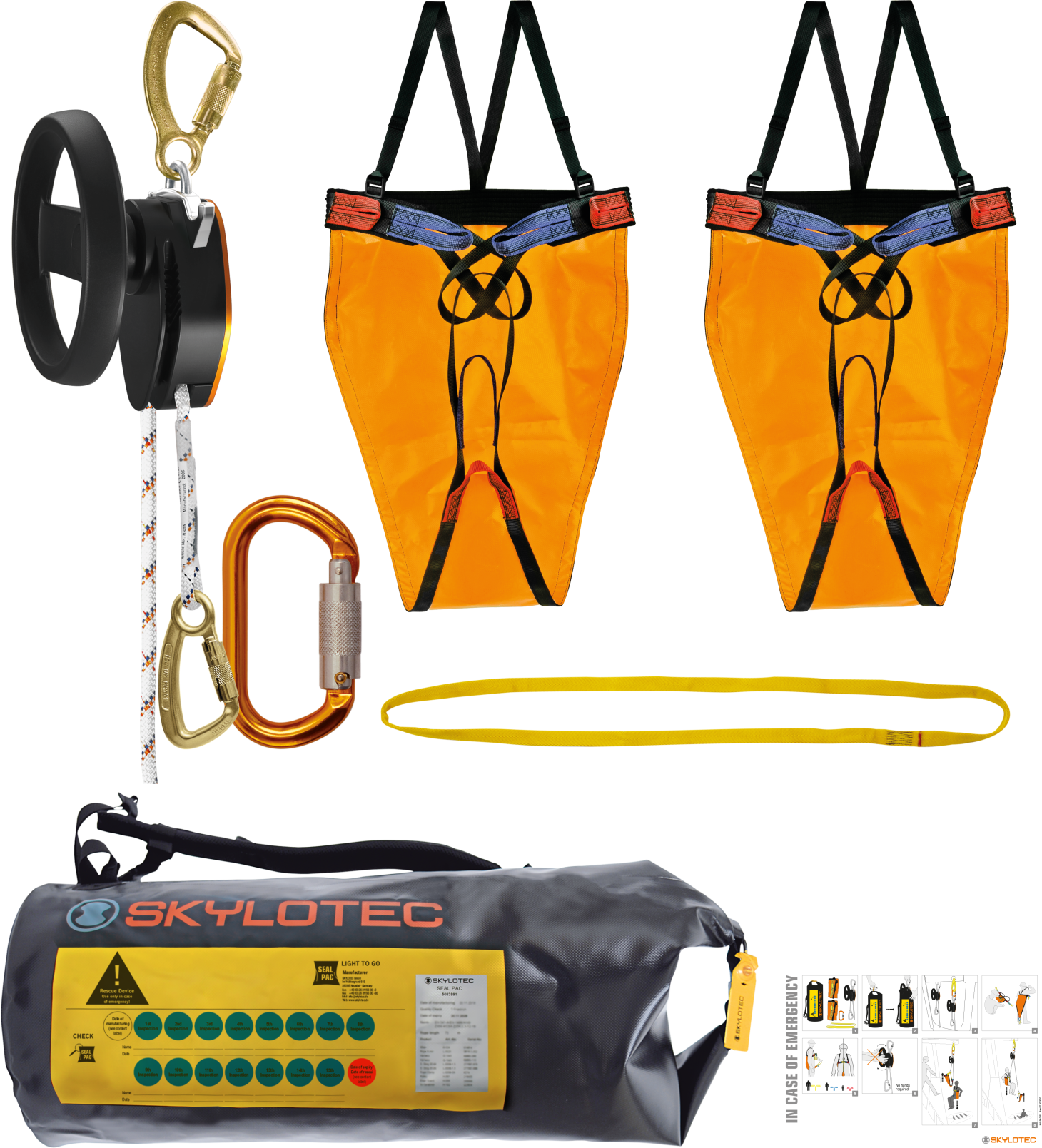 Skylotec MILAN SEA RESCUE KIT 20m-30m - SecureHeights