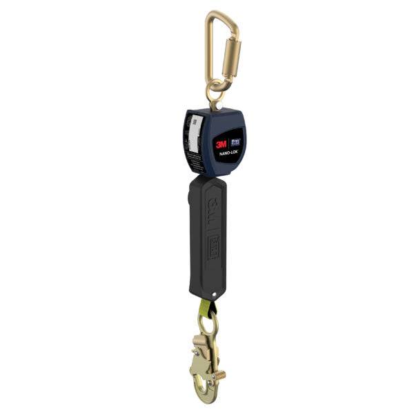 3M DBI SALA Nano-Lok 1.91m Single Leg Web Self Retracting Lifeline with Snap Hook 3101265 - SecureHeights