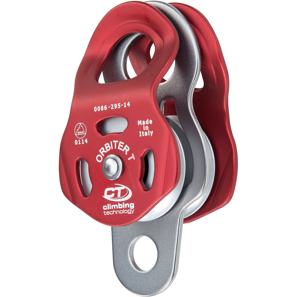 Climbing Technology ORBITER T Light-Alloy Double Pulley 2P662 - SecureHeights