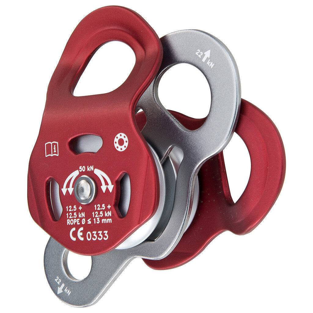 Climbing Technology ORBITER T Light-Alloy Double Pulley 2P662 - SecureHeights