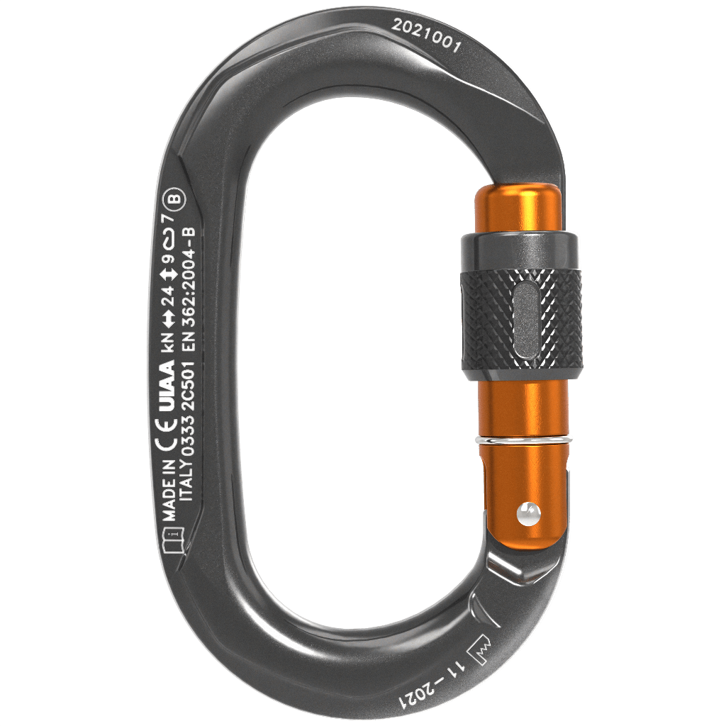 Climbing Technology OVX SG Light-Alloy Screwgate Carabiner - SecureHeights