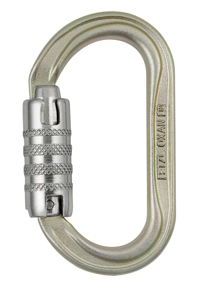 Petzl OXAN High Strength Oval Shaped Steel Carabiner International Version - SecureHeights