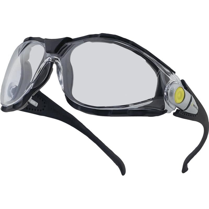 DeltaPlus PACAYA CLEAR LYVIZ Polycarbonate Single Lens Safety Glasses (Pack of 3) PACAYLVIN - SecureHeights