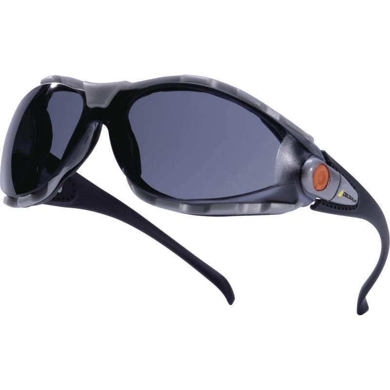 DeltaPlus PACAYA SMOKE Polycarbonate Single Lens Safety Glasses (Pack of 3) PACAYNOFU - SecureHeights