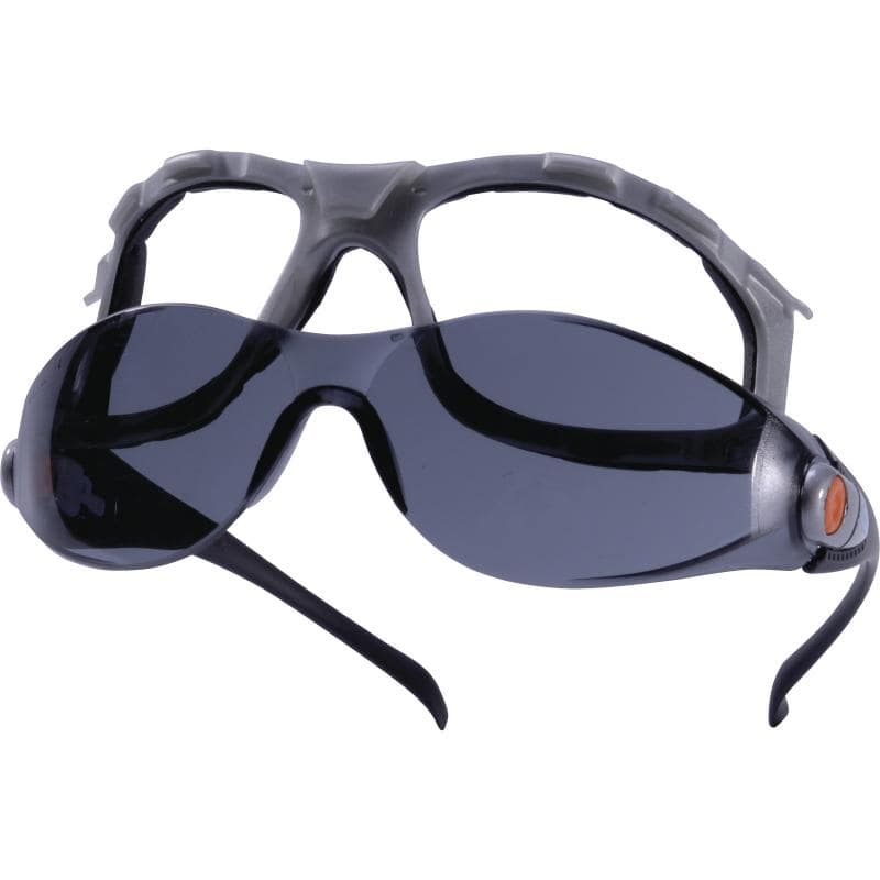 DeltaPlus PACAYA SMOKE Polycarbonate Single Lens Safety Glasses (Pack of 3) PACAYNOFU - SecureHeights