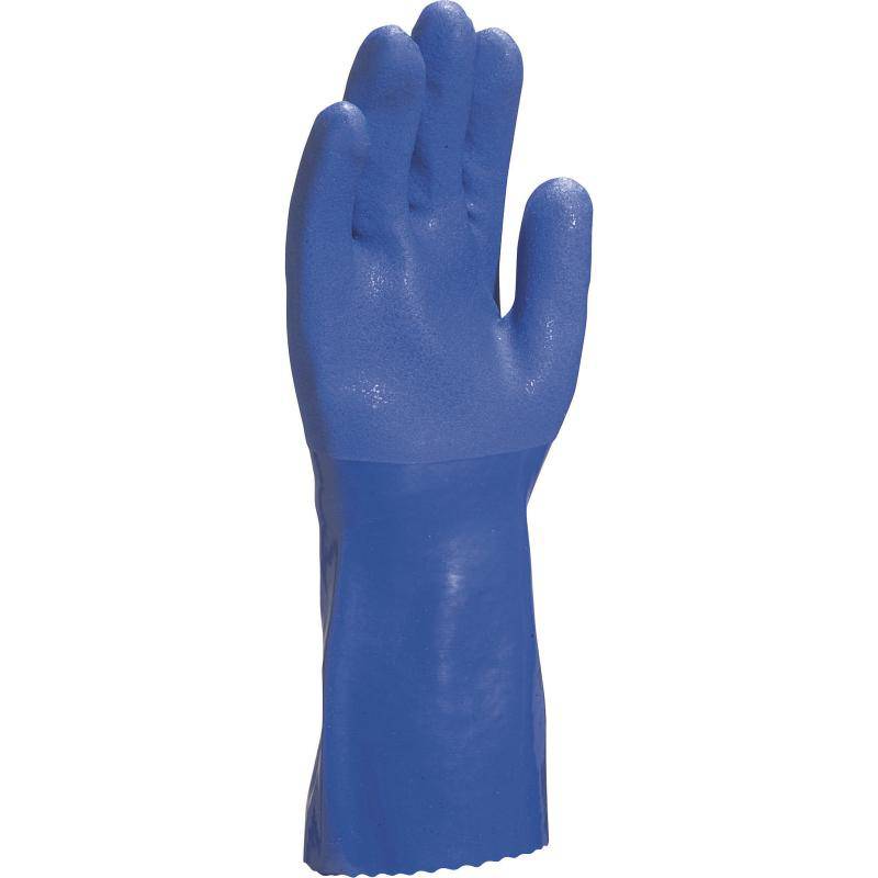 DeltaPlus PETRO VE780 PVC Coated 30cm Safety Gloves (5 Pairs) - SecureHeights
