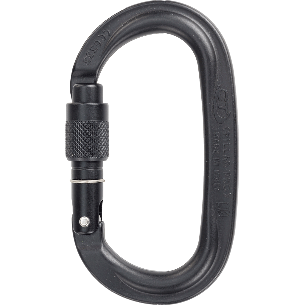 Climbing Technology PILLAR PRO SG Light-Alloy Screwgate Carabiner - SecureHeights