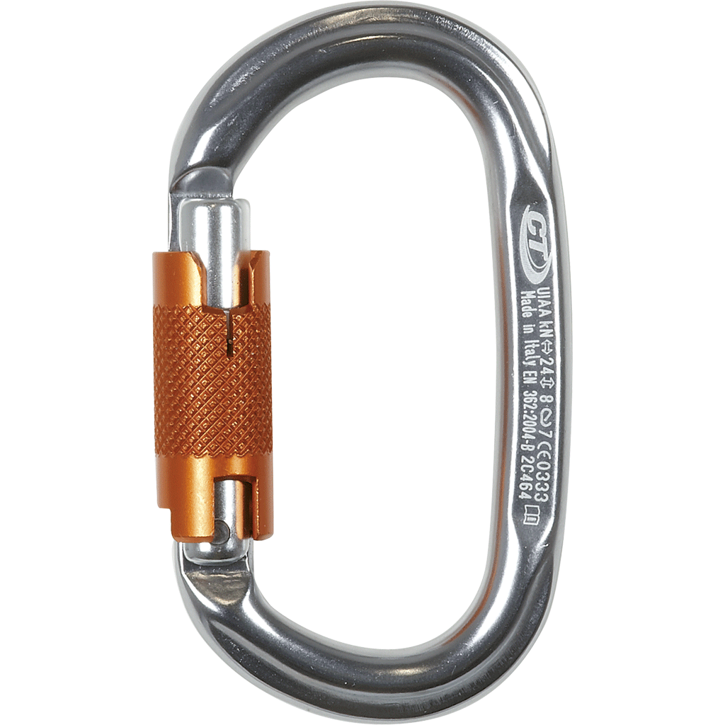 Climbing Technology PILLAR WG Light-Alloy Twist Lock Carabiner - SecureHeights