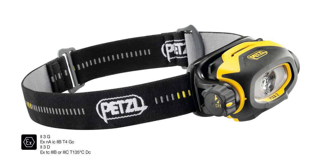 Petzl PIXA 2 80 Lumens ATEX CONSTANT LIGHTING Headlamp E78BHB 2 - SecureHeights