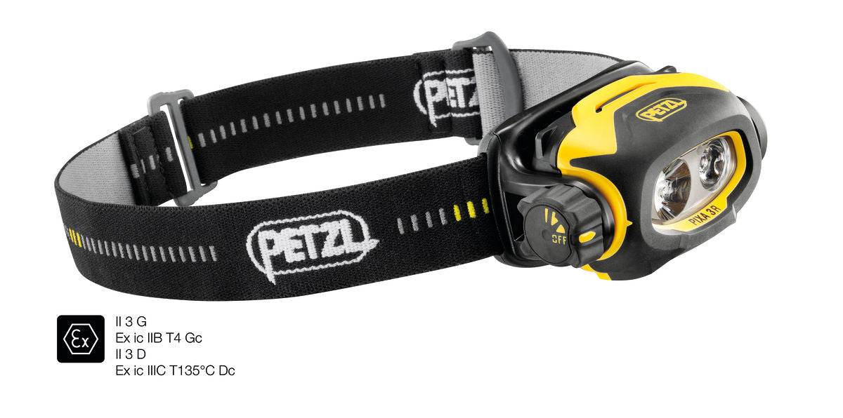 Petzl PIXA 3R 90 Lumens ATEX Professional Rechargeable Headlamp E78CHR 2UK - SecureHeights