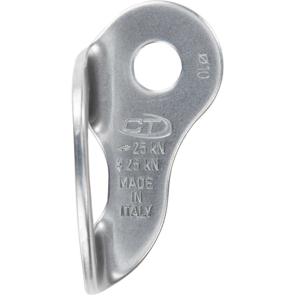 Climbing Technology PLATE 10 Stainless Steel 10mm Multidirectional Anchor Plate 4A10310 - SecureHeights