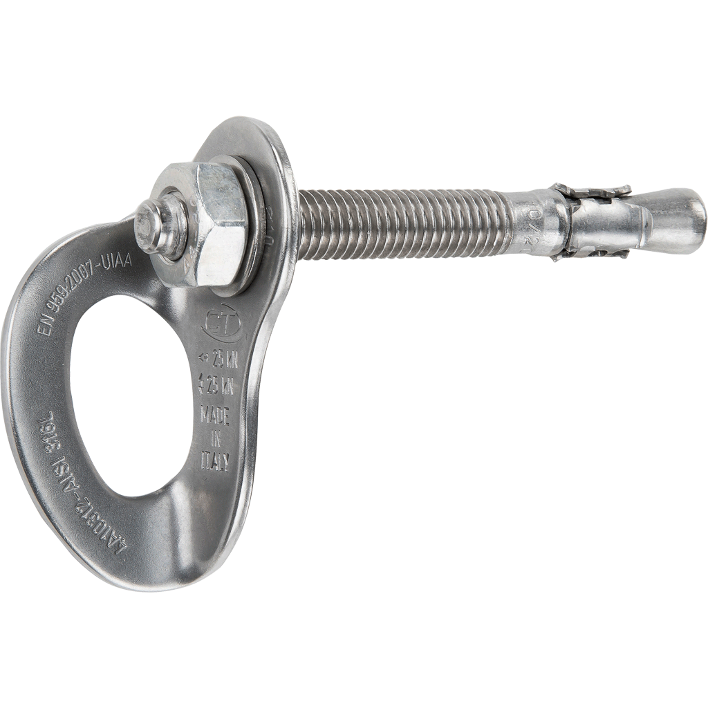 Climbing Technology PLATE KIT 12 Stainless Steel 12mm Anchor 4K15412 - SecureHeights