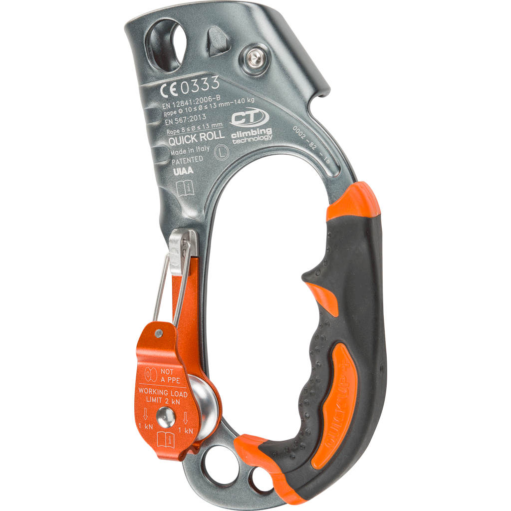 Climbing Technology QUICK ROLL Rope Ascender with Integrated Pulley - SecureHeights