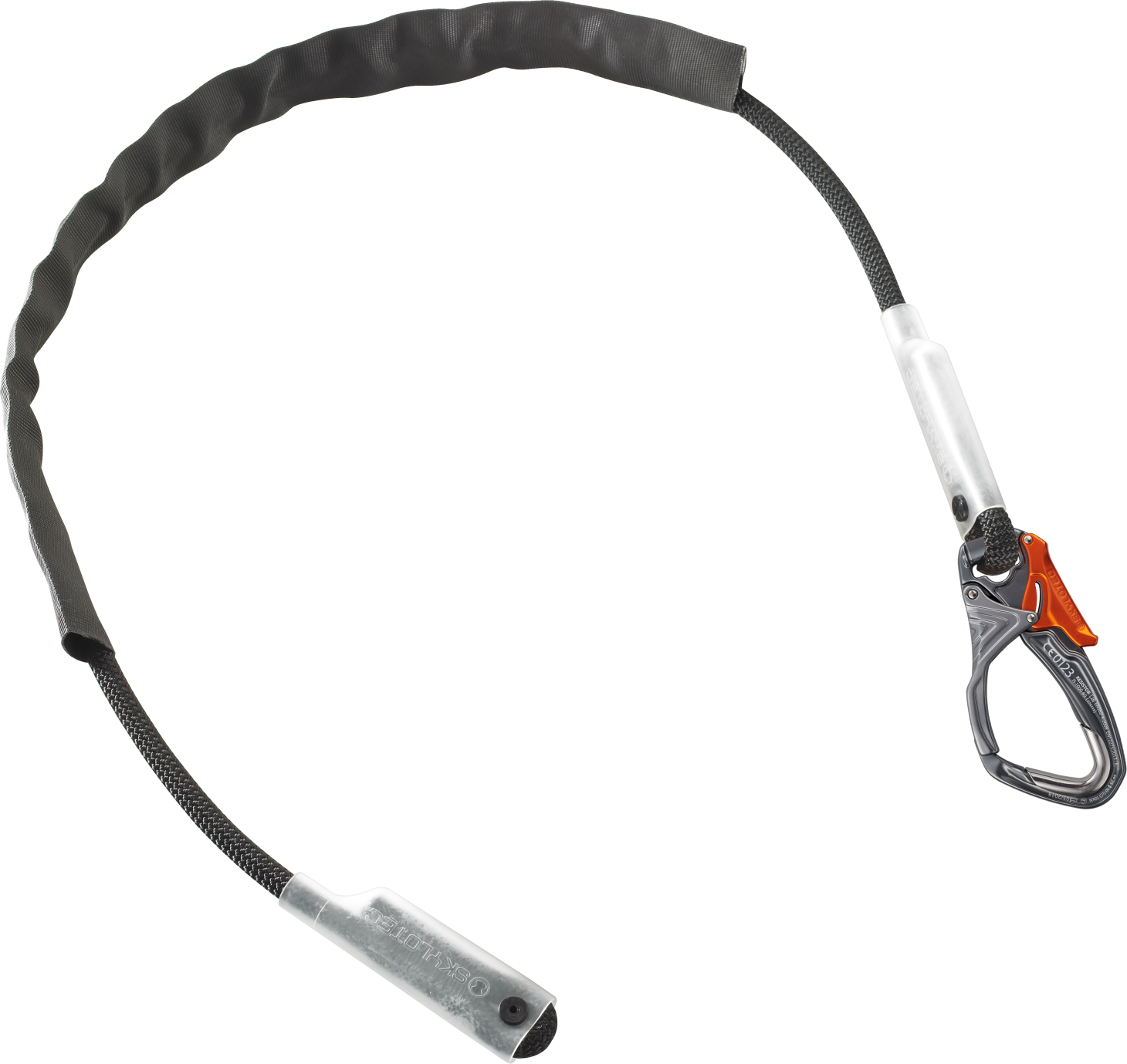 Skylotec Replacement Rope with RESISTOR Snap Hook for LORY X Lanyard 1.5m-5m - SecureHeights