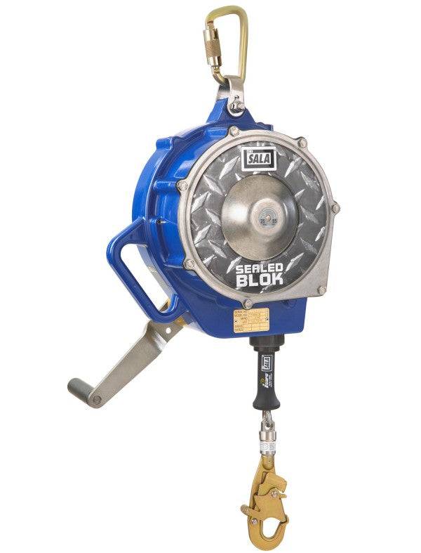 3M DBI SALA Sealed-Blok 25m Stainless Steel Cable Self Retracting Lifeline with Retrieval Winch 3400880 - SecureHeights