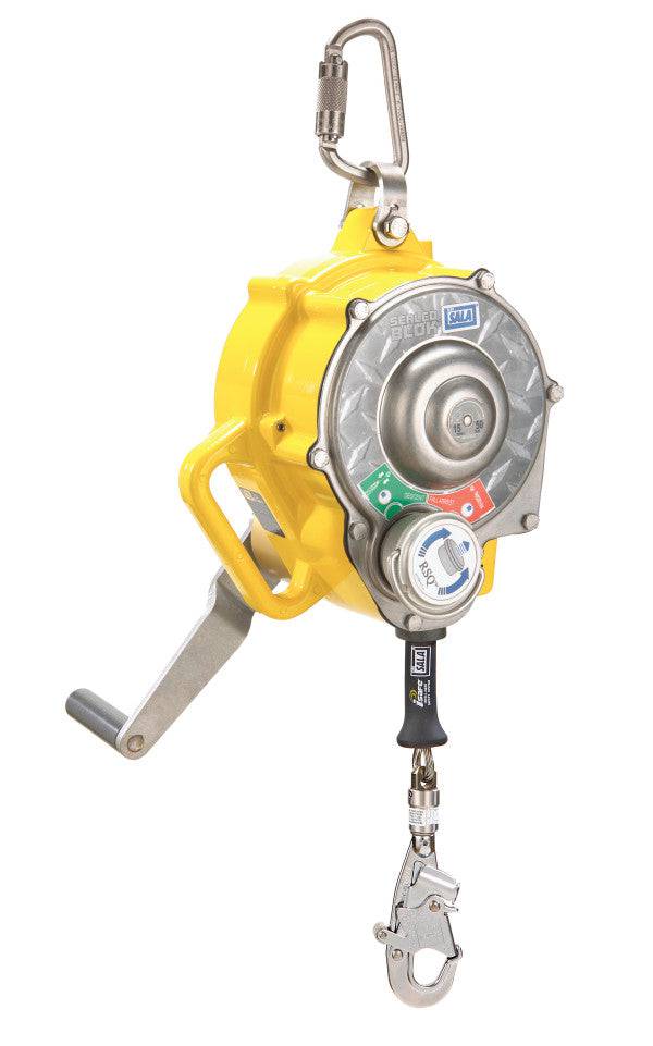 3M DBI SALA Sealed-Blok 15m RSQ Stainless Steel Cable Self Retracting Lifeline with Retrieval Winch 3400944 - SecureHeights