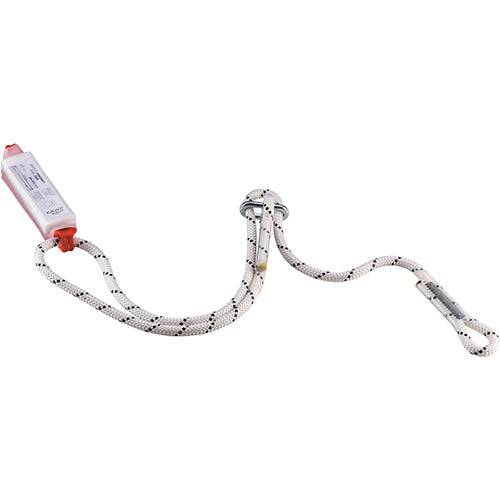 CAMP Safety SHOCK ABSORBER ROPE ADJUSTABLE 115cm-170cm Single Leg Rope Lanyard 5130101 - SecureHeights