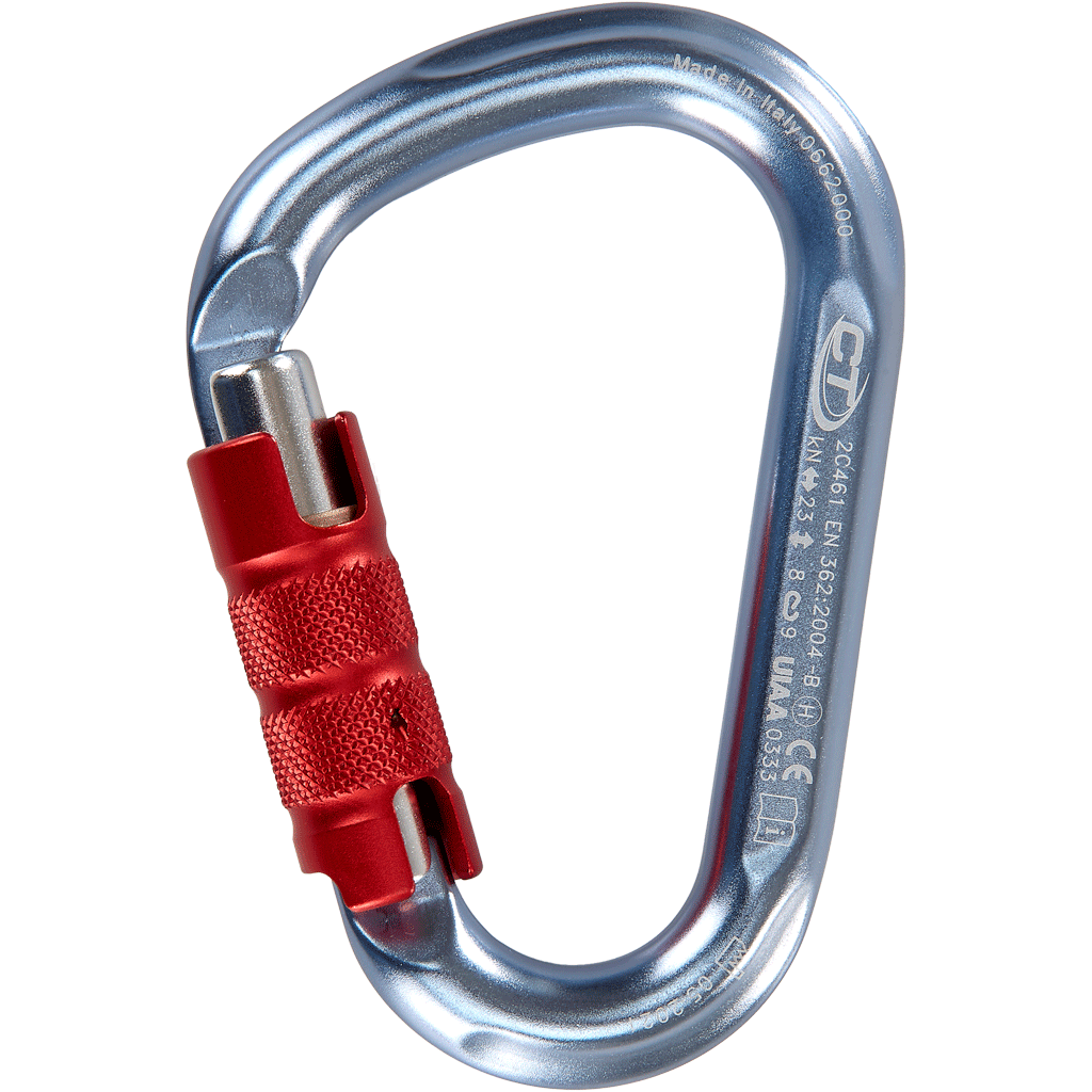 Climbing Technology SNAPPY TG Light-Alloy HMS Triple Twist Lock Carabiner - SecureHeights