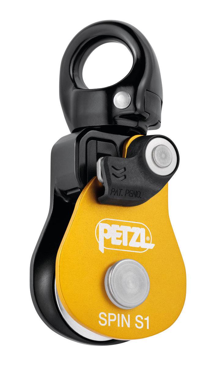 Petzl SPIN S1 Very High Efficiency Compact Single Pulley with Swivel - SecureHeights