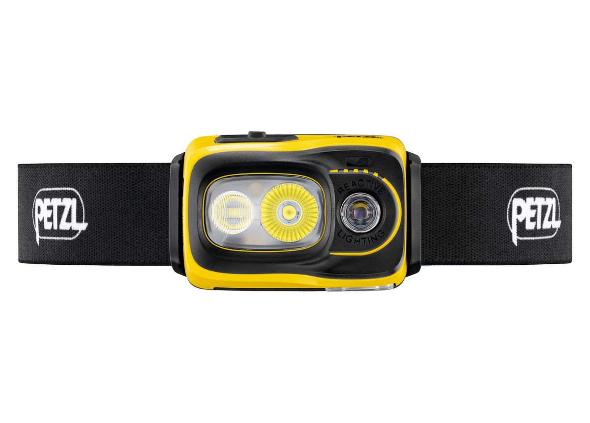 Petzl SWIFT RL 1100 Lumens REACTIVE LIGHTING Powerful Rechargeable Mixed Beam Headlamp E810AB00 - SecureHeights