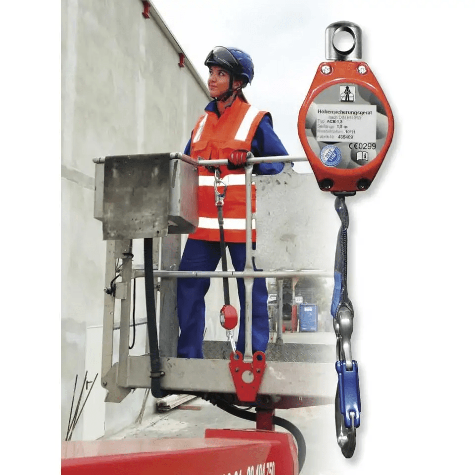 SpanSet Saverline 1.8m MEWP Aluminium Housing Self Retracting Lifeline 2002361 - SecureHeights
