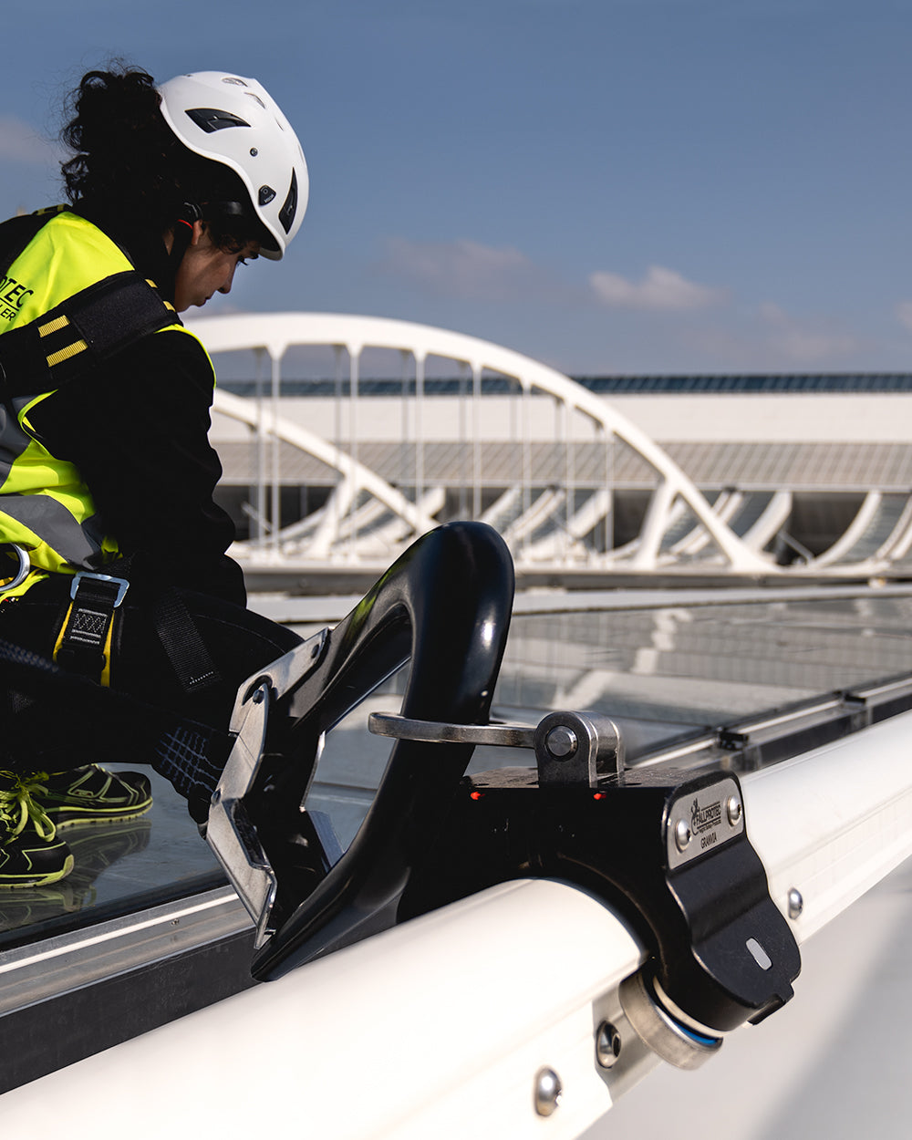 Fallprotec SecuRail Pro Horizontal Lifeline Rail System - SecureHeights