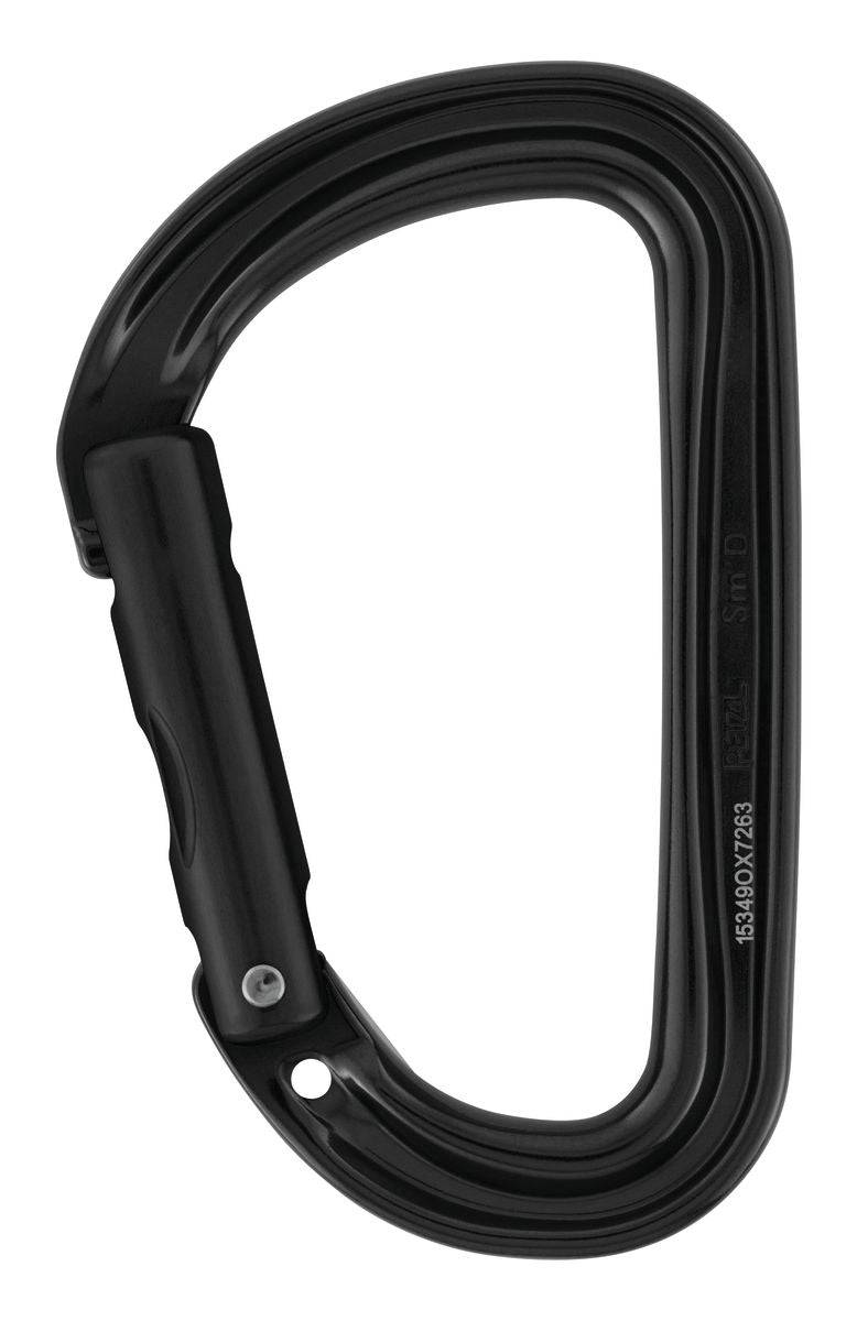 Petzl Sm'D Ultra Lightweight Asymmetric Aluminium Non Locking Carabiner - SecureHeights