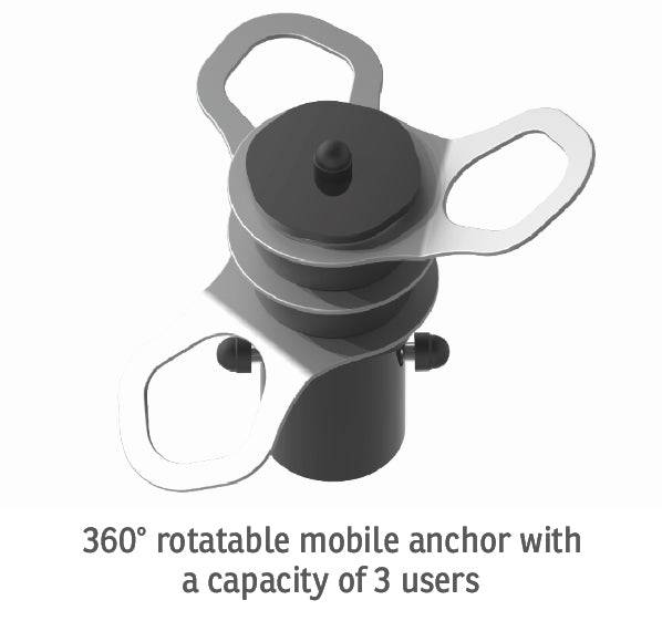 Kaya Safety TECHNOPOD Mobile Anchor Point - SecureHeights