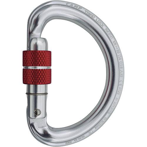 CAMP Safety TRIAD LOCK Screwgate Aluminium Carabiner 3141 - SecureHeights
