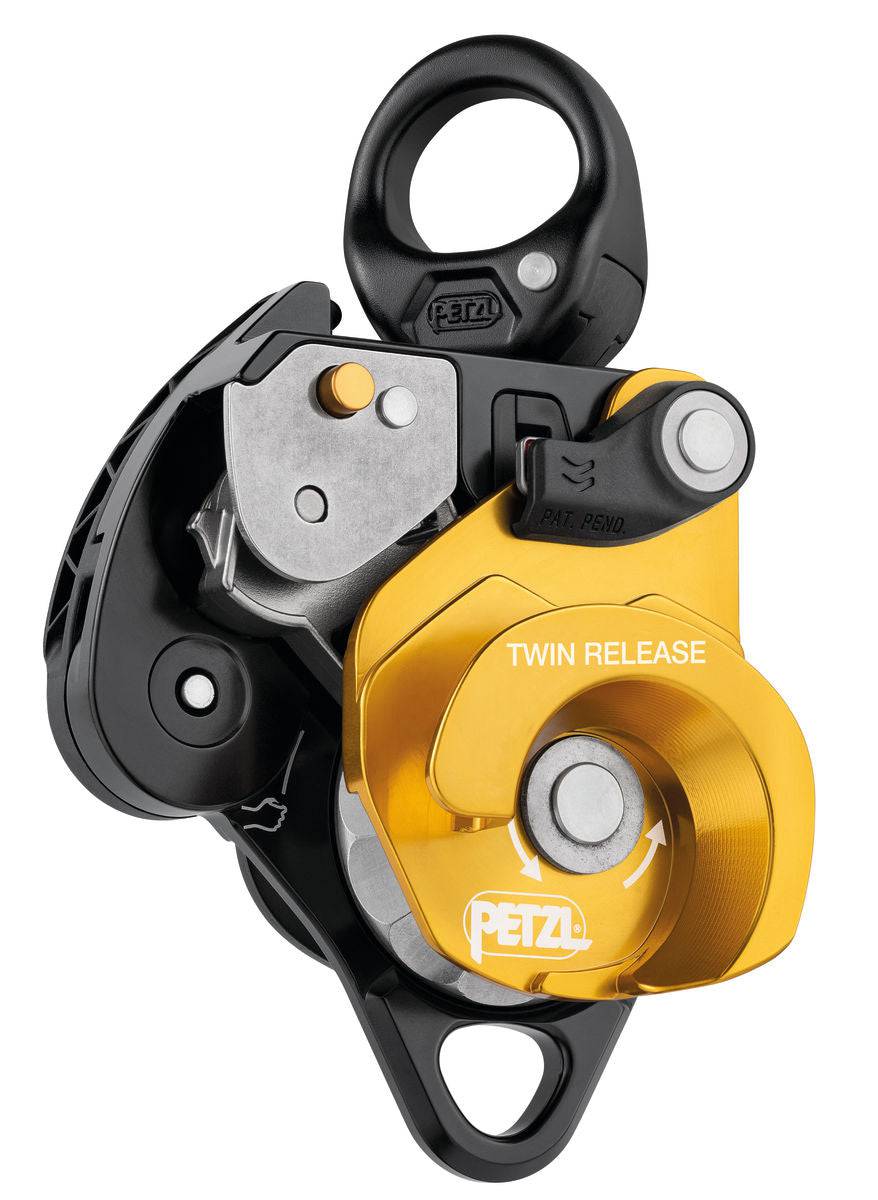 Petzl TWIN RELEASE Releasable Double Progress Capture Pulley P001DA00 - SecureHeights