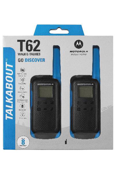 Motorola Talkabout T62 Licence Free PMR446 Two Way Radio Walkie Talkie Twin Pack - SecureHeights