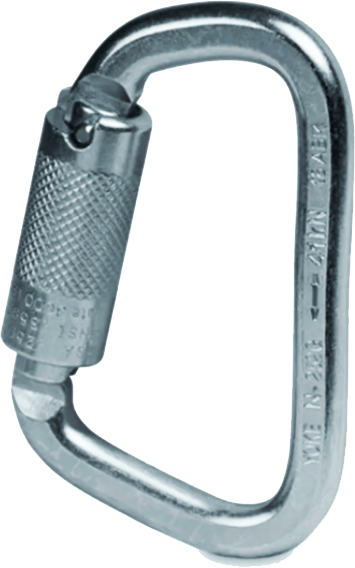 Globestock Twist Lock Carabiner N-252G - SecureHeights