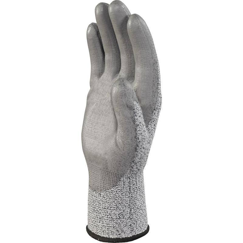 DeltaPlus VENICUTB04 (VENICUT34) Cut B PU Coated Palm 13 Gauge Knitted Safety Gloves (3 Pairs) - SecureHeights