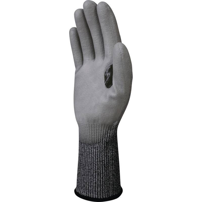 DeltaPlus VENICUTD09 Cut D PU Coated Palm Reinforced 13 Gauge Knitted Safety Gloves (5 Pairs) - SecureHeights