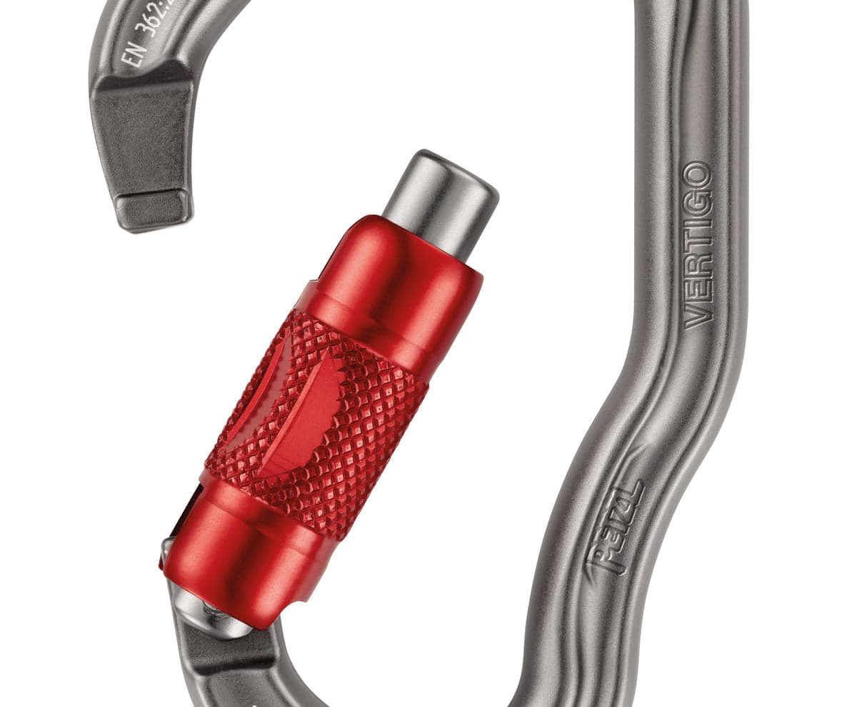 Petzl VERTIGO TWIST LOCK Progression Lanyard Carabiner M40A RLA - SecureHeights