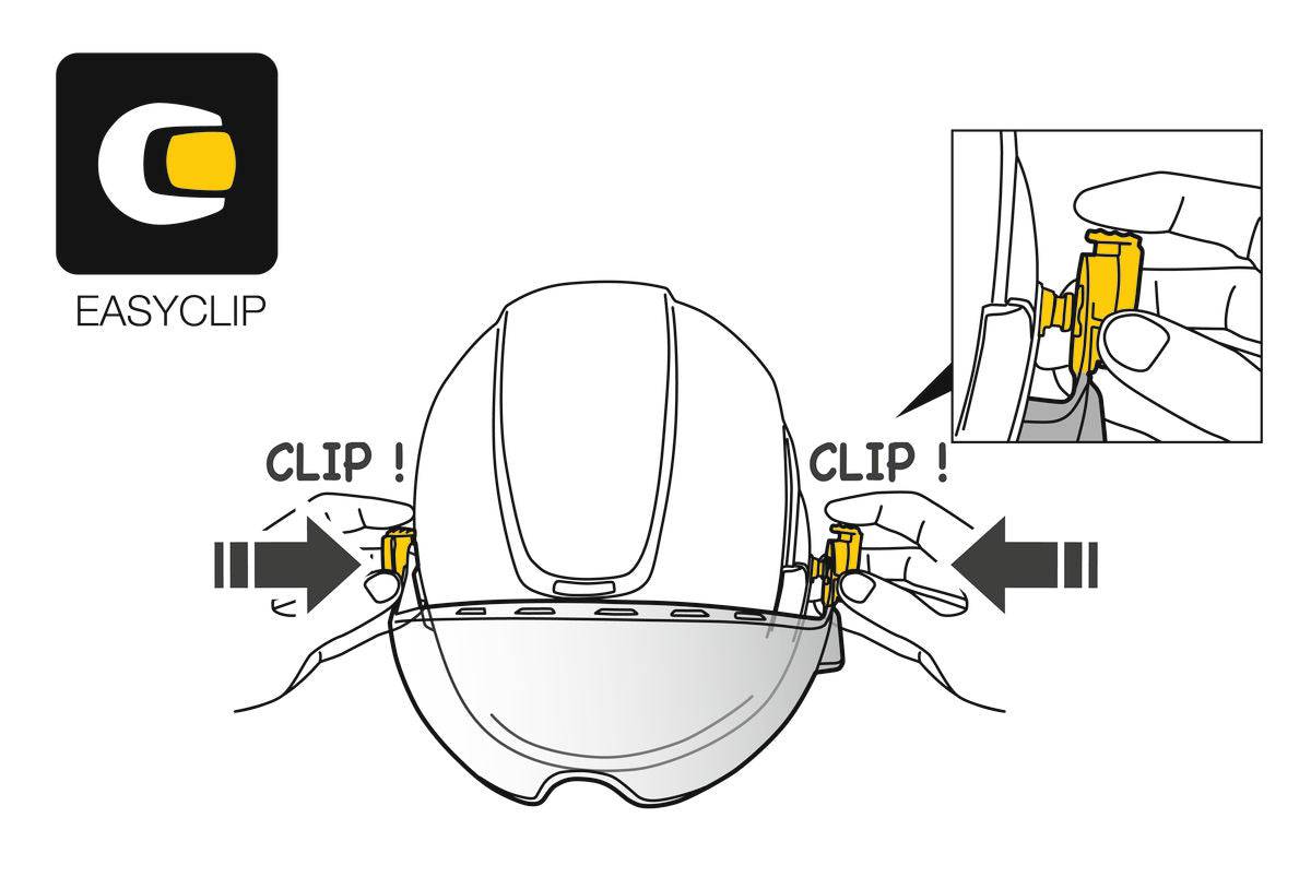 Petzl VIZIR Eye Shield for STRATO and VERTEX Helmets A015AA00 - SecureHeights
