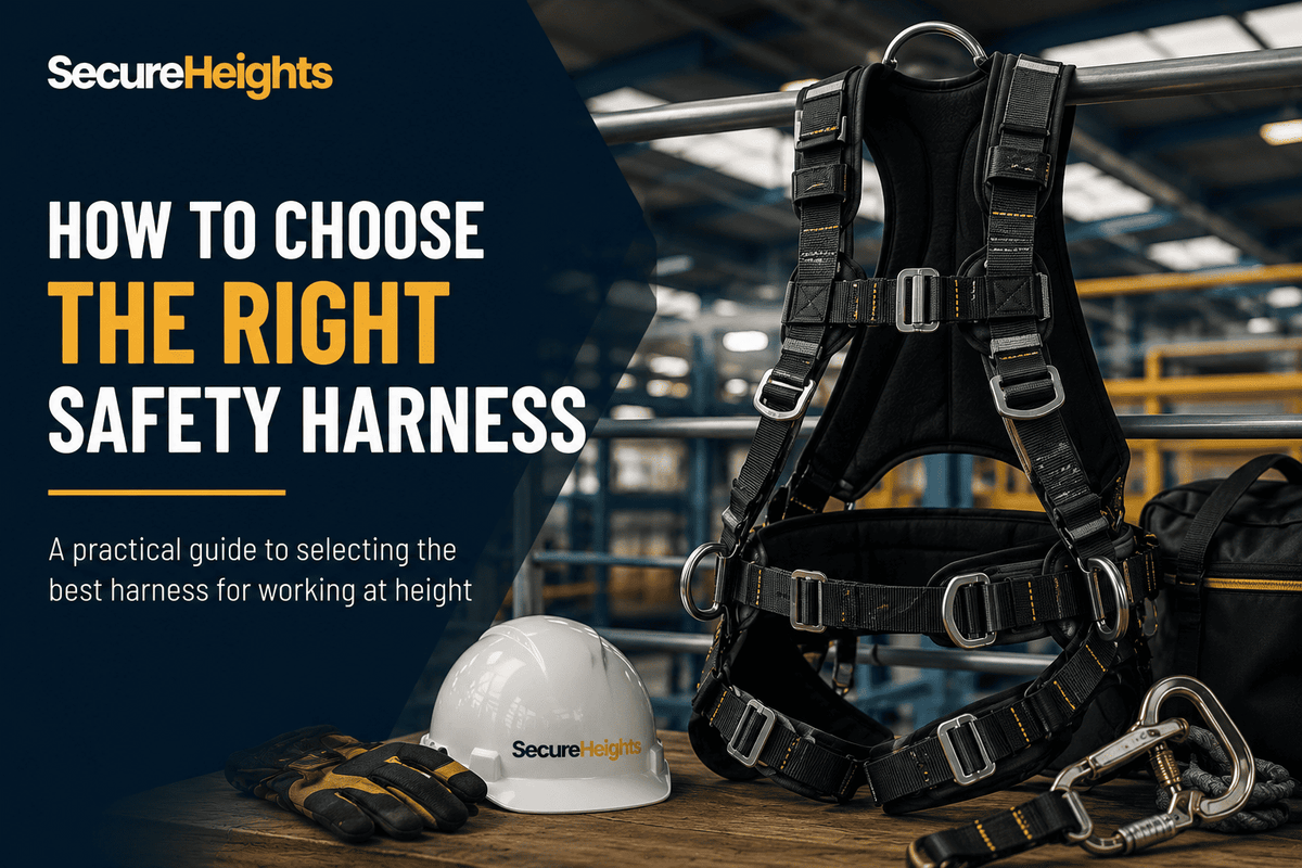 Choose the Right Safety Harness for Working at Height