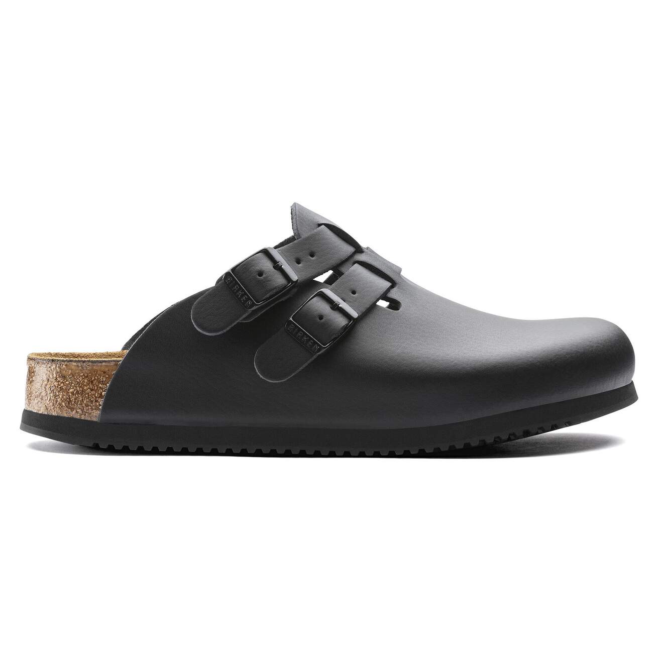 Birkenstock Professional Kay SL Slingback Slip Resistant Soft Footbed Natural Leather Work Clogs - SecureHeights