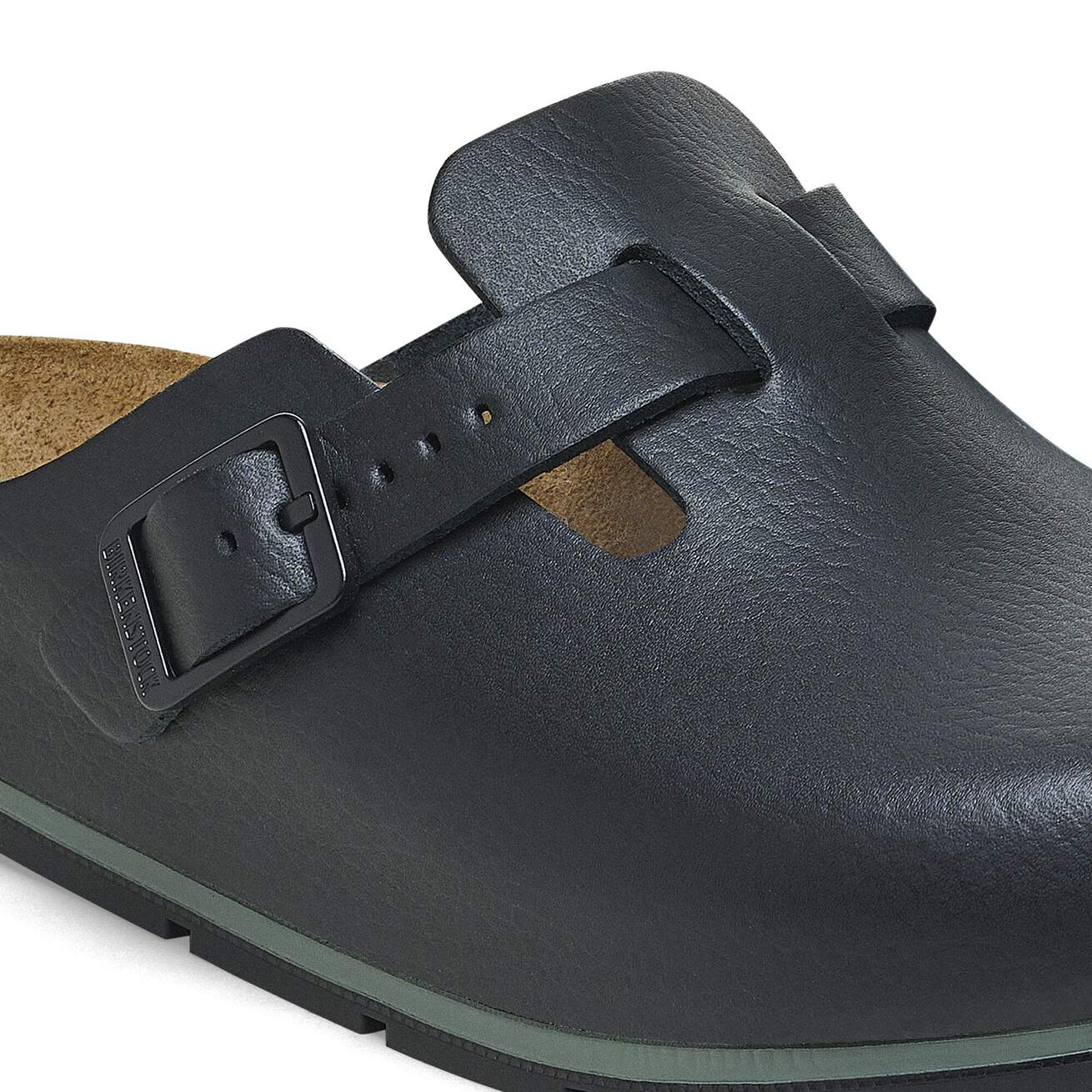 Birkenstock Professional Boston PRO Natural Leather Hospitality Work Clogs - SecureHeights