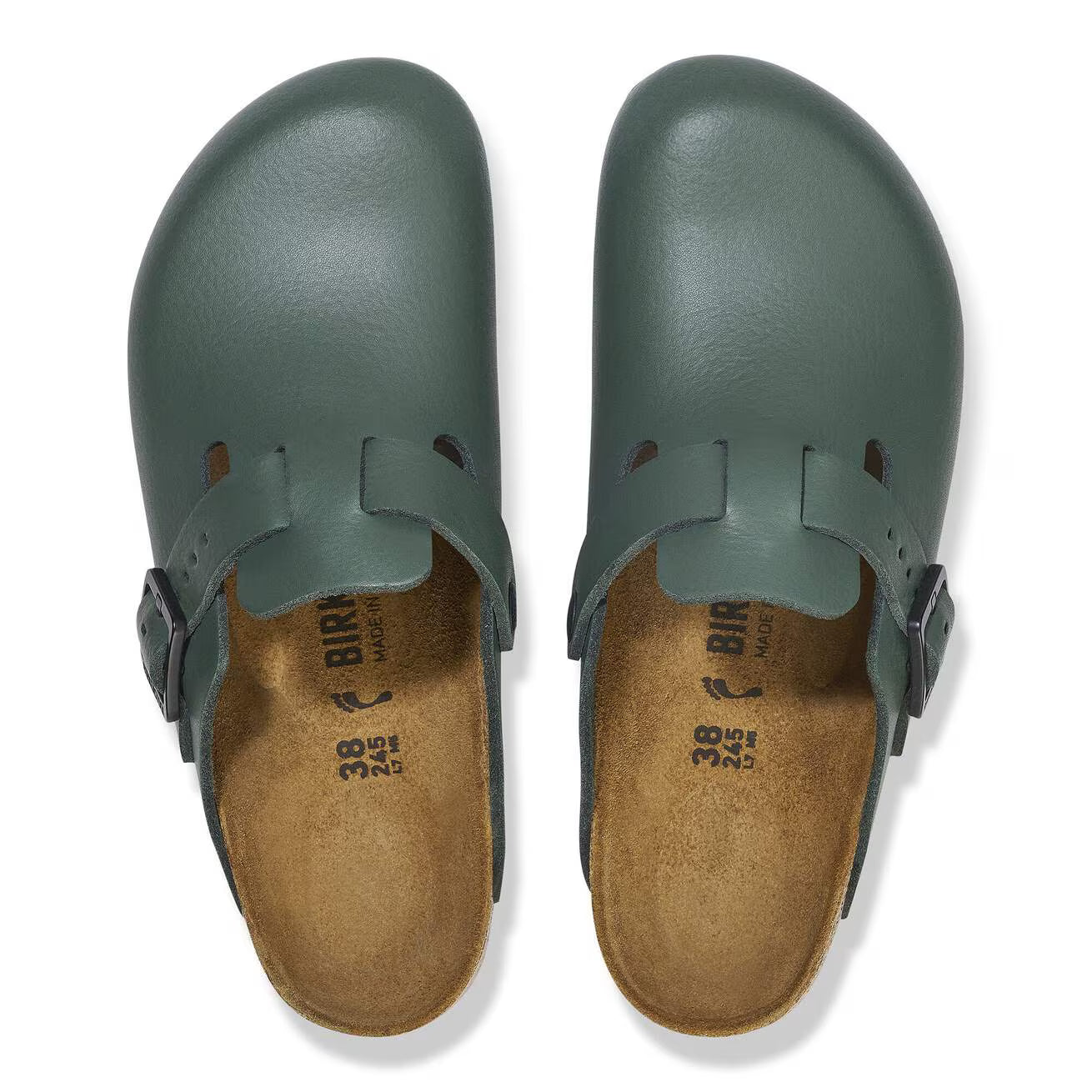 Birkenstock Professional Boston PRO Natural Leather Hospitality Work Clogs - SecureHeights