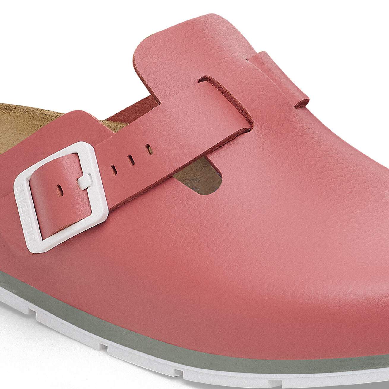 Birkenstock Professional Boston PRO Natural Leather Hospitality Work Clogs - SecureHeights