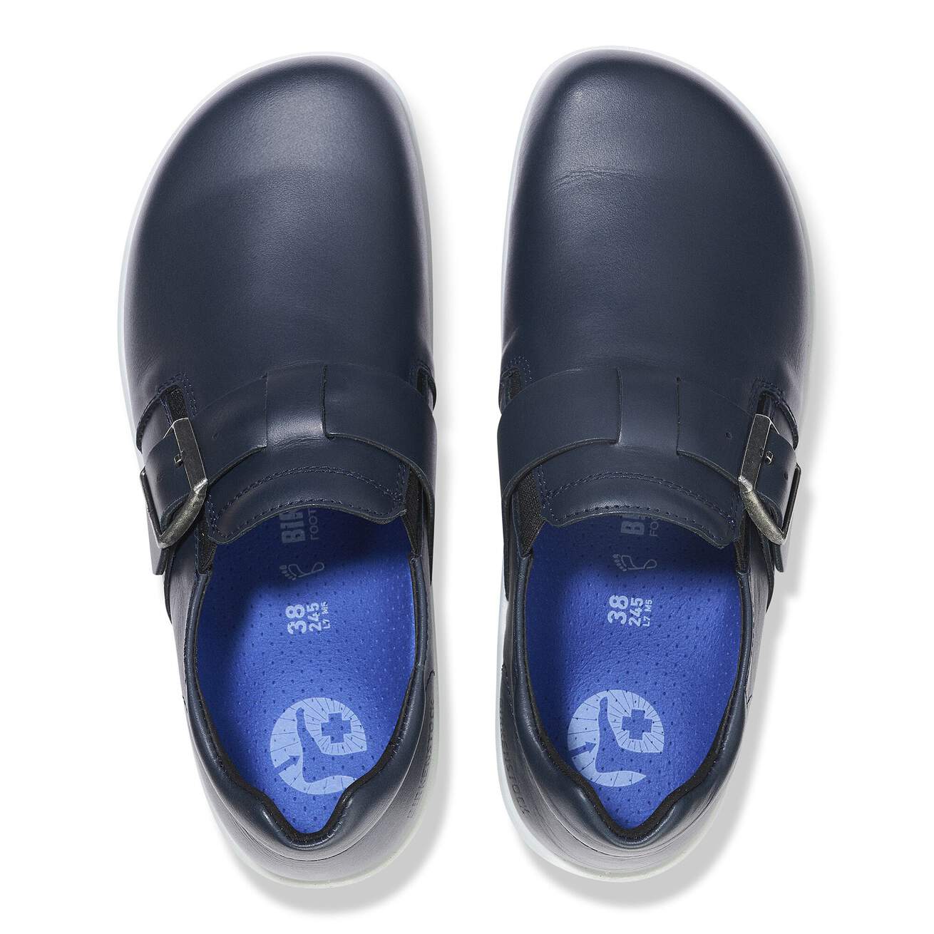Birkenstock Professional Caris Pro Natural Leather Work Shoes - SecureHeights