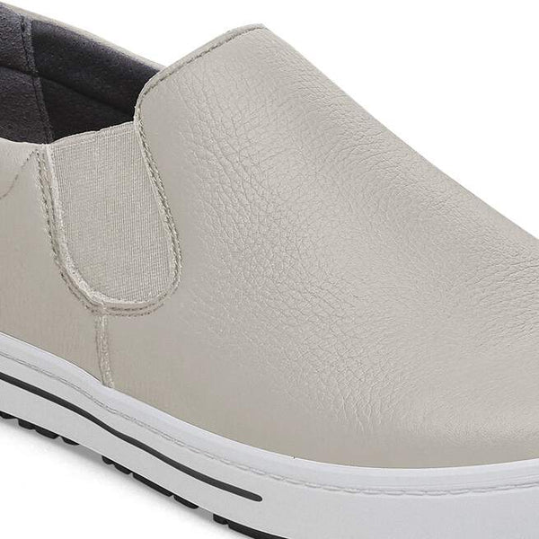 Birkenstock Professional QO 400 O2 Natural Leather Slip On Work Shoes - SecureHeights