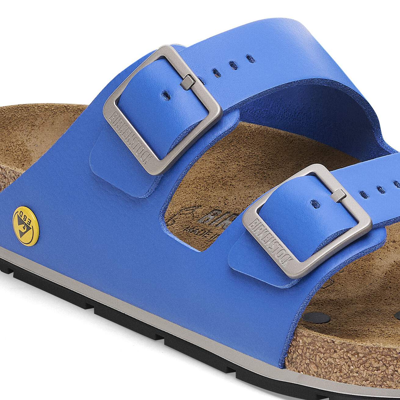 Birkenstock Professional Arizona PRO ESD Natural Leather Coated Work Sandals - SecureHeights