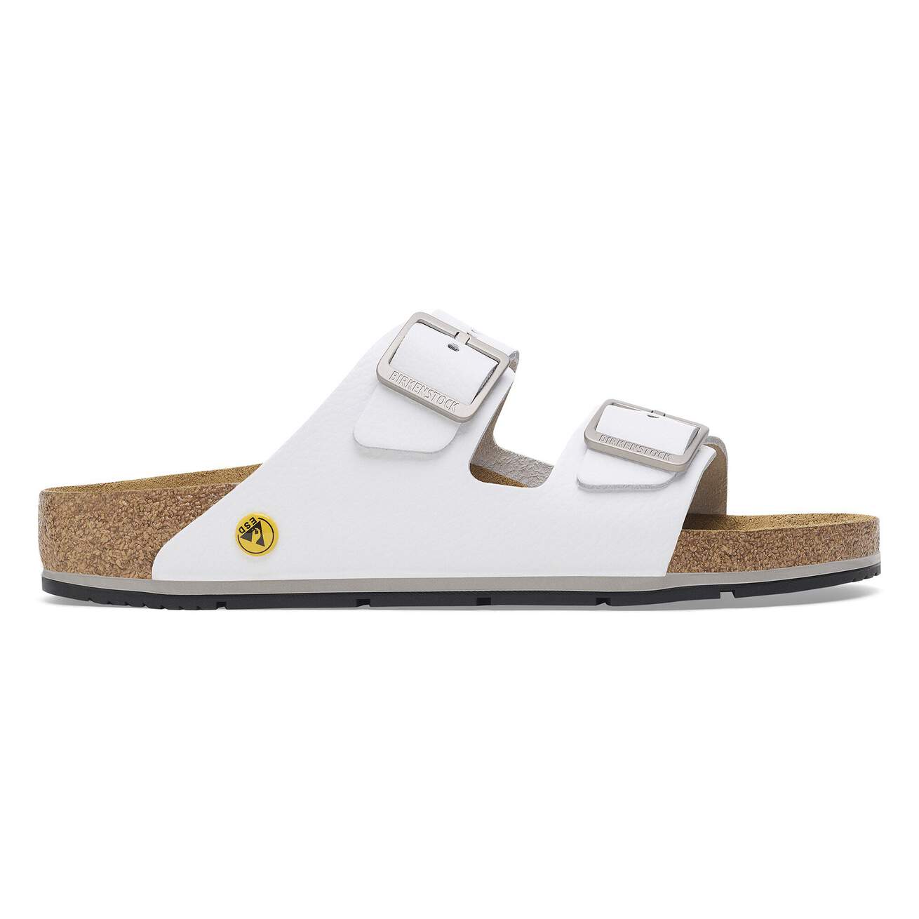 Birkenstock Professional Arizona PRO ESD Natural Leather Coated Work Sandals - SecureHeights