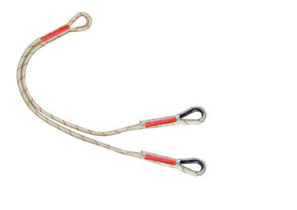 Two Leg Rope 3M Protecta 1m Twin Leg Rope Work Positioning Lanyard with Loops AL432