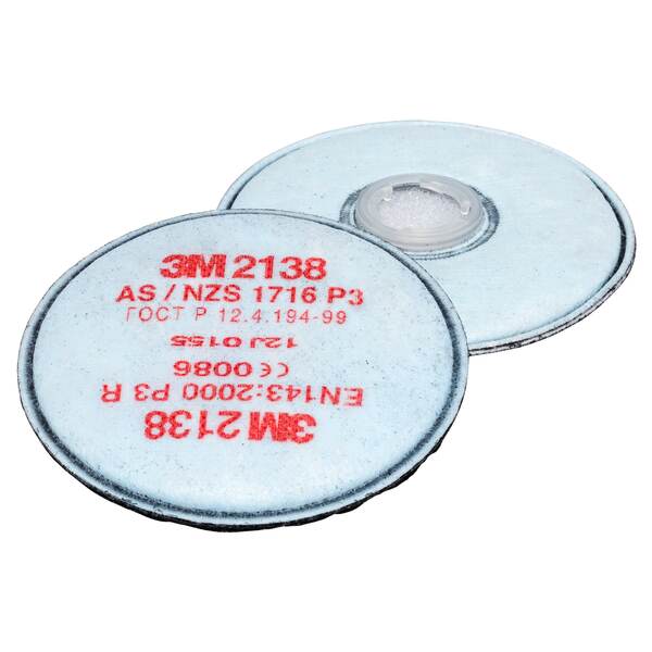 3M 2138 P3 Particulate Filter (Pack of 20) - SecureHeights